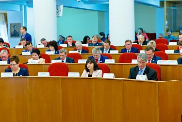 Парламент региона провел очередное заседание