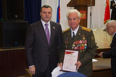 На юбилее Российского Союза ветеранов