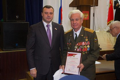На юбилее Российского Союза ветеранов