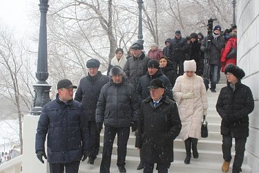 В областном центре торжественно открыли спуск к реке Урал