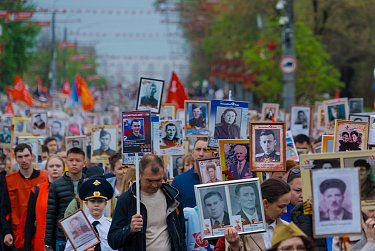 Бессмертный полк – неотъемлемая часть Дня Победы