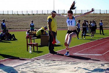 Андрей Аникеев и Андрей Рейзлер побывали на спортивном празднике в Александровском районе