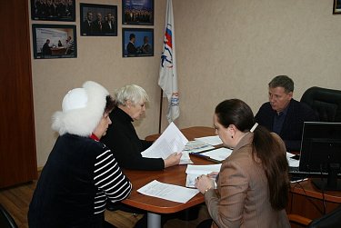 На приеме у Александра Трубникова