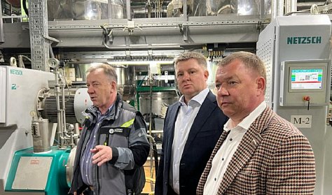 Оренбургская делегация посетила завод «Щелково Агрохим»