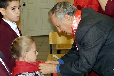 Владимир Новиков провел урок патриотизма 