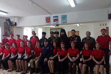 Ермек Алкулов напутствовал юнармейцев