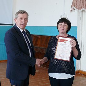 На встречах с жителями Курманаевского района