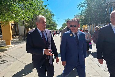 На День города в Оренбург приехали гости из Казахстана