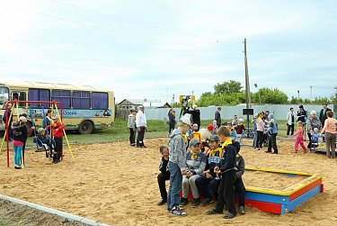 Игровая площадка для сельских ребят