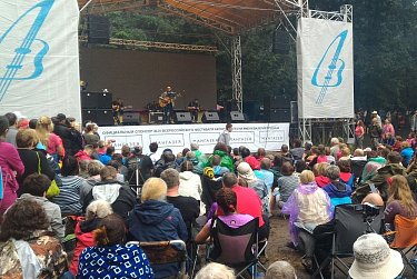 Владимир Фролов побывал на Грушинском фестивале 