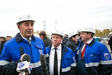 Сергей Грачев посетил Антипинский НПЗ