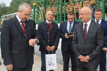 Оренбургская детская железная дорога открыла 65-й сезон работы