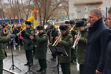 Ветерана поздравили с юбилеем