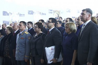 На празднике защитников страны