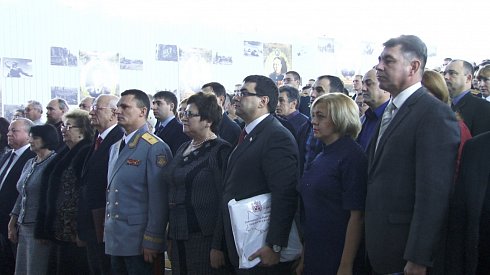 На празднике защитников страны