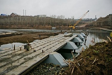 Новый мост обеспечит автомобильное сообщение между селами Илекского района 