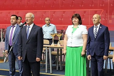 Геннадий Аверьянов приветствовал участников спартакиады «Спортивное долголетие»