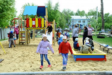 Игровая площадка для сельских ребят