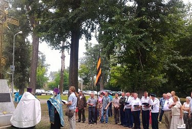 Поклонный крест в Зауральной роще