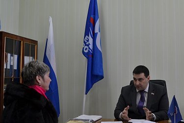 Сергей Бабин провел прием граждан