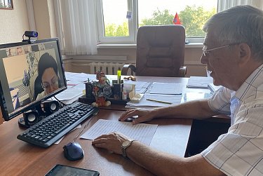 Августовка – в режиме видеосвязи