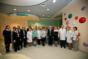 Рабочий визит в областной перинатальный центр