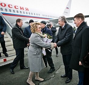 В Оренбуржье работает Председатель Совета Федерации Валентина Матвиенко