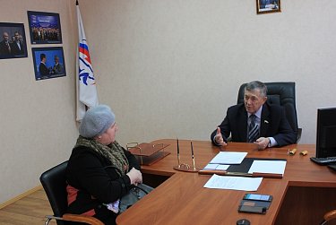 Надыр Ибрагимов провел прием граждан