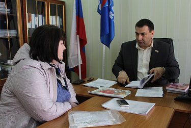 Сергей Бабин провел прием граждан