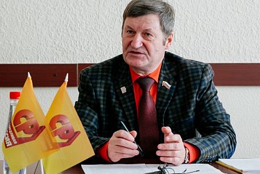 На брифинге фракции «Справедливая Россия»