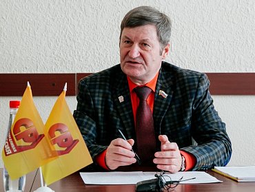 На брифинге фракции «Справедливая Россия»