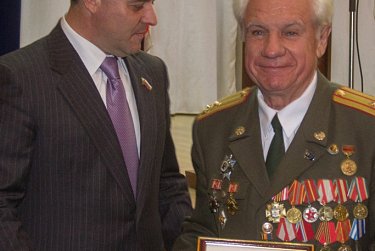 На юбилее Российского Союза ветеранов