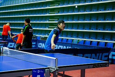 На Всероссийском турнире по настольному теннису