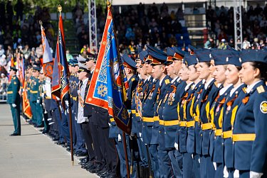Оренбург встретил 79-ю годовщину Великой Победы