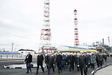 Сергей Грачев посетил Антипинский НПЗ