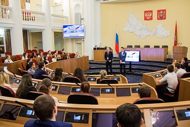 Открытый урок ведет Александр Куниловский