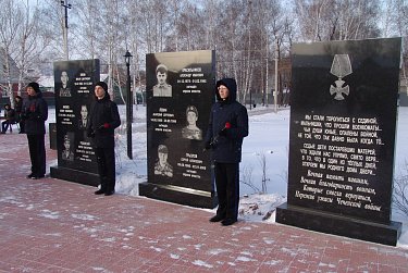 В Абдулино после реконструкции открыли Аллею памяти