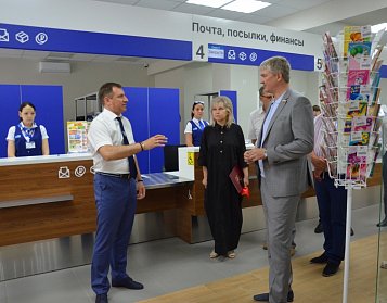 В Оренбурге открылось первое отделение почтовой связи нового формата