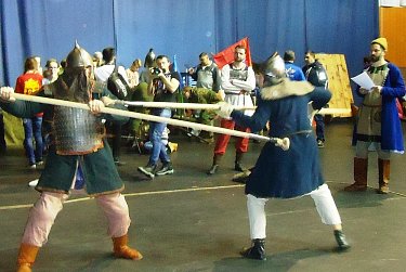 Турнир по историческому фехтованию собрал бойцов в СК «Олимпийский»