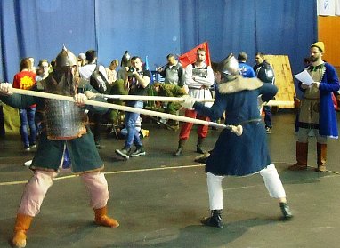 Турнир по историческому фехтованию собрал бойцов в СК «Олимпийский»