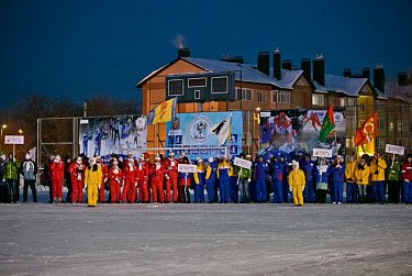 Оренбургские парламентарии на «Лыжне России»