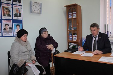 На приеме у Владимира Шевченко