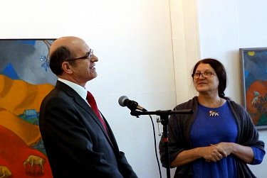 В Оренбурге открылась выставка Марины Бусалаевой