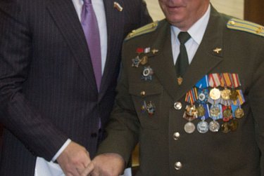 На юбилее Российского Союза ветеранов