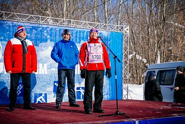Оренбургские парламентарии на «Лыжне России»