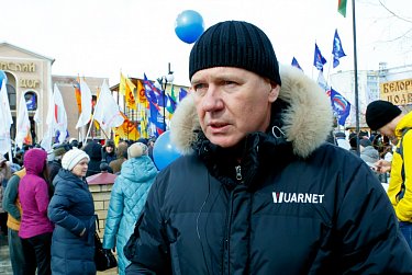 Оренбуржцы встретили Крымскую весну