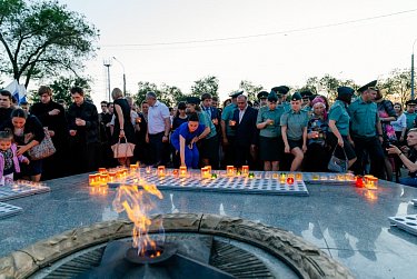 «Свеча памяти» зажглась в Оренбурге