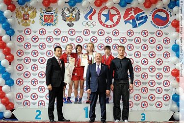 На первенстве России по самбо