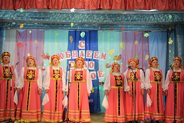 Сергей Салмин поздравил жителей села Ягодное