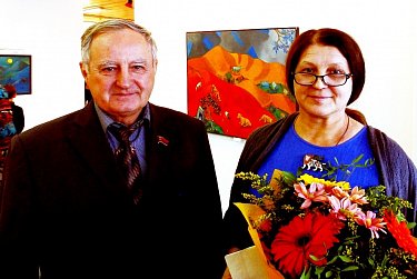 В Оренбурге открылась выставка Марины Бусалаевой